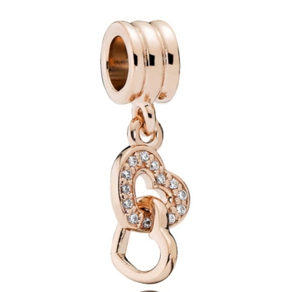 Pandora Jewelry - Authentic Retired Pandora Rose™ Interlocking Love Dangle
